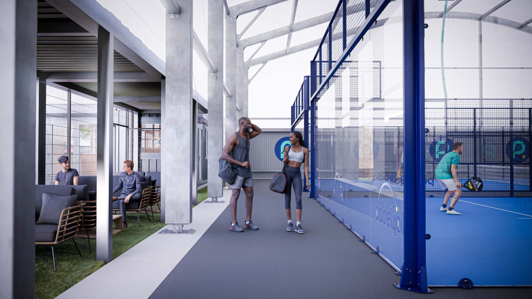Padel Club CGI's