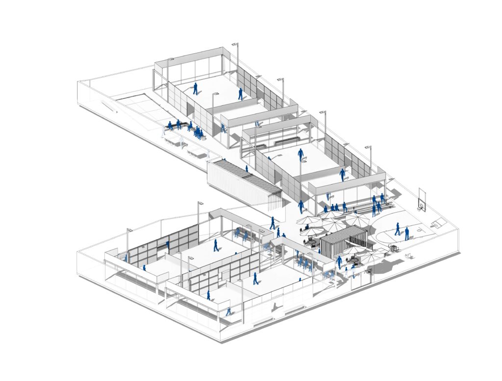 Padel Club Floor Plan